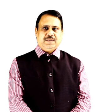 Portrait of R.S. Sharma, IIT Delhi graduate and experienced mathematics teacher