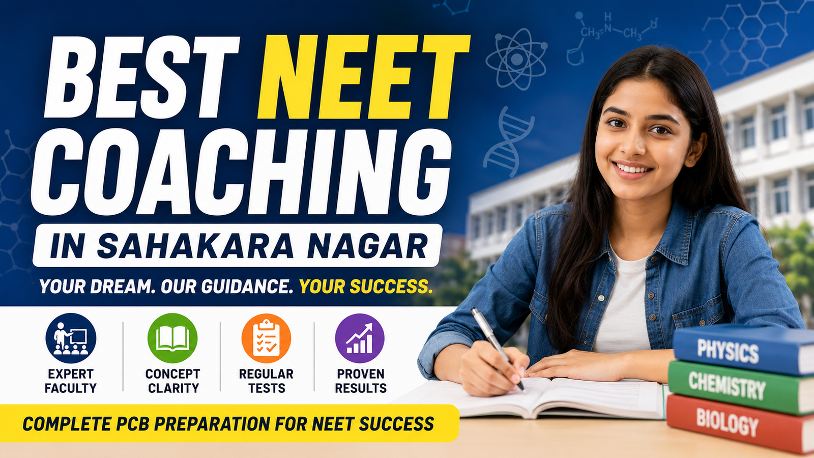 Best NEET Coaching in Sahakara Nagar