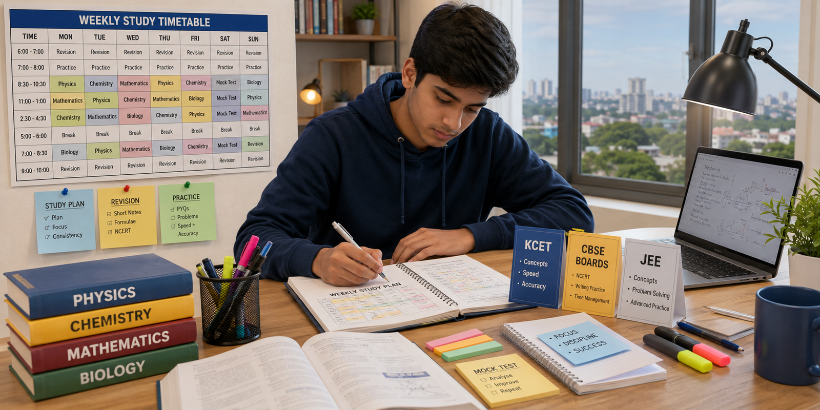 NMC founder teaching the unified Author's Lens — one logic applied across JEE, KCET and CBSE Boards