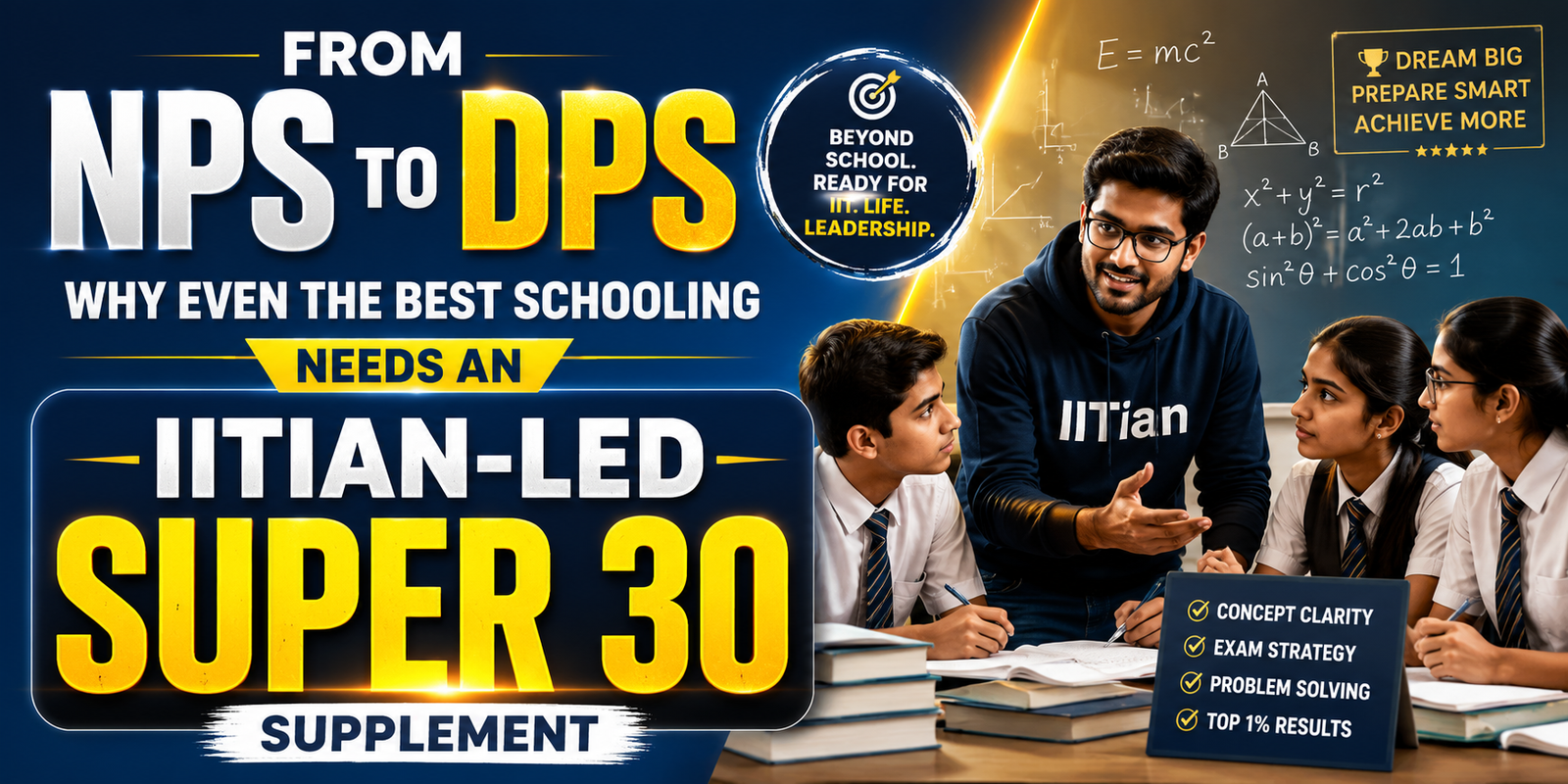 IITian-led Super 30 Program