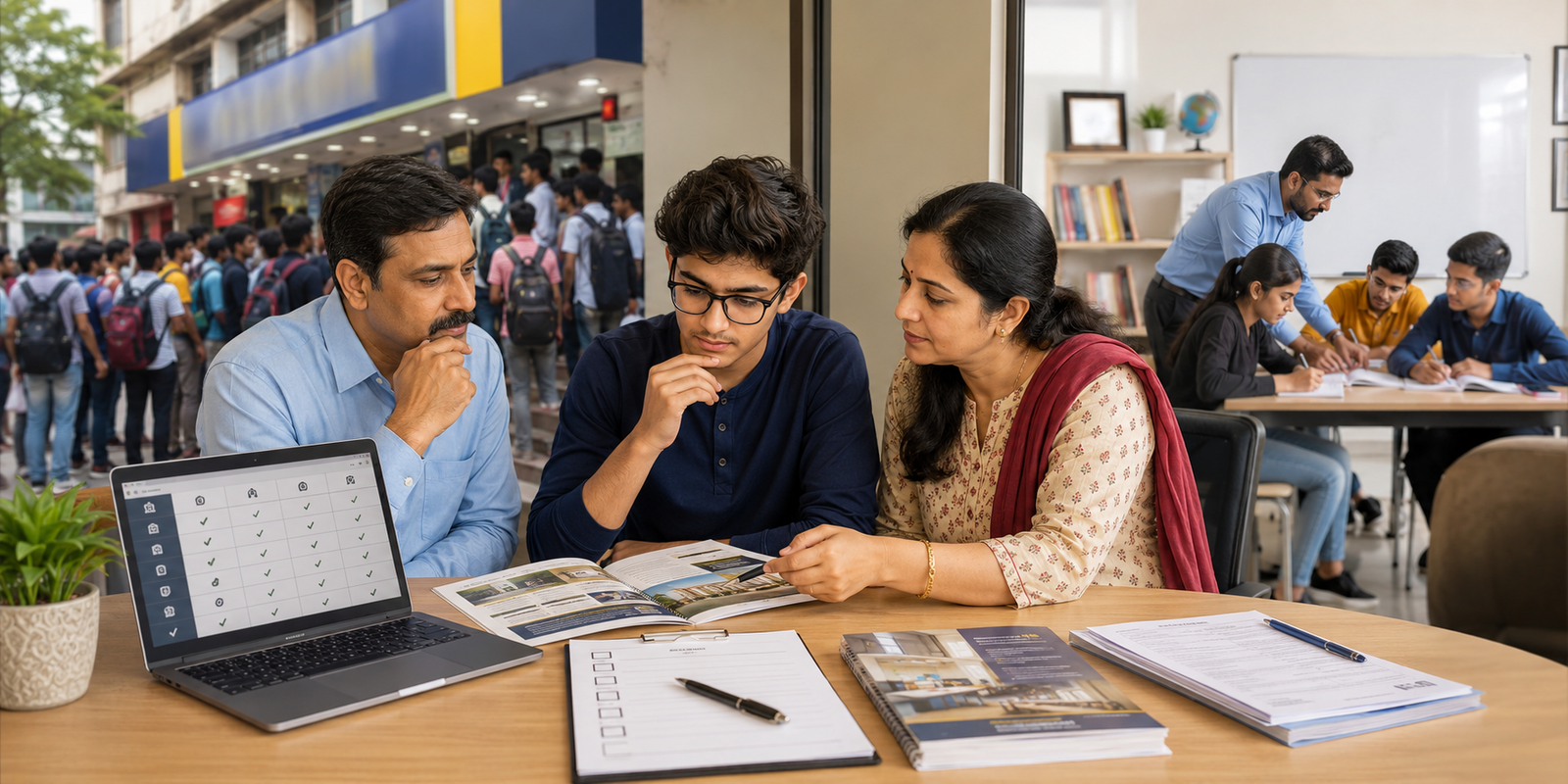 NMC founders — authors of 40+ textbooks — in a classroom setting
